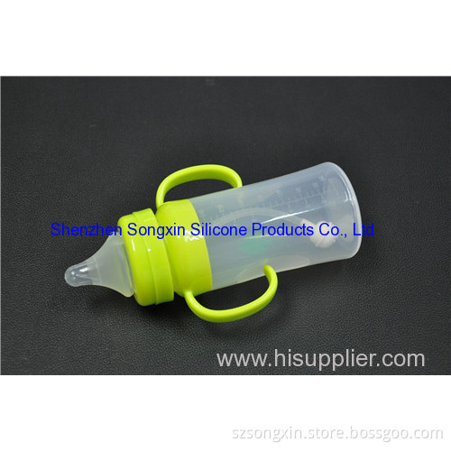 100% Food Grade Non-toxic Silicone Baby Bottle 